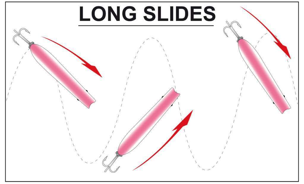 Nage en long slides du Pin Popper