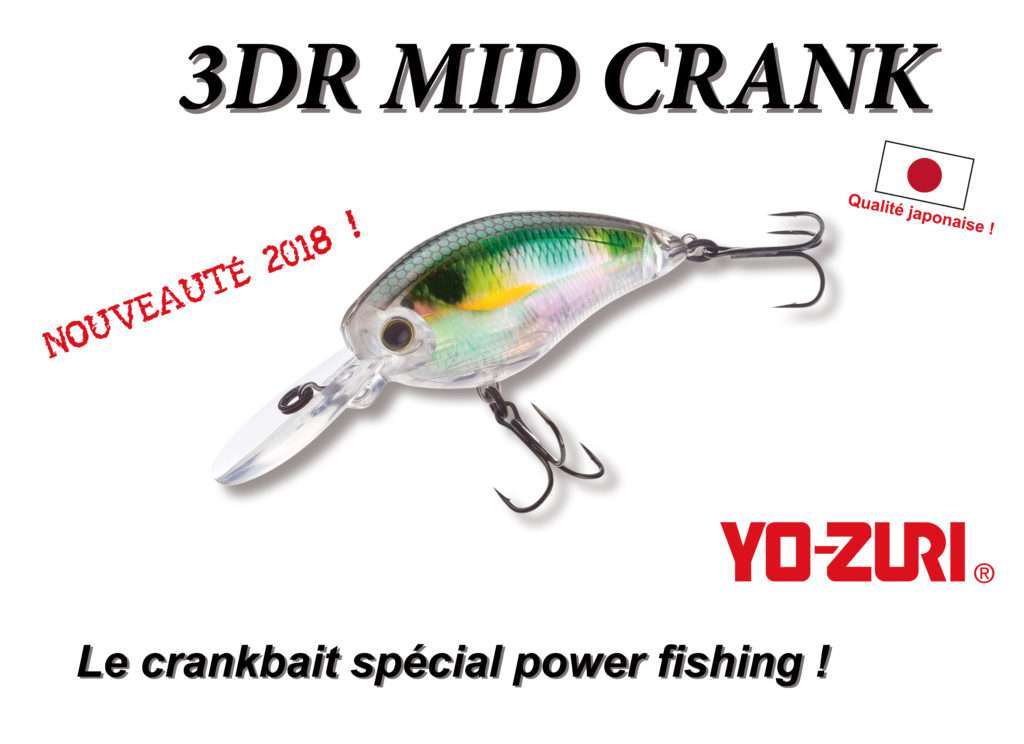 3DR Mid Crank Yo-Zuri : spécial power fishing