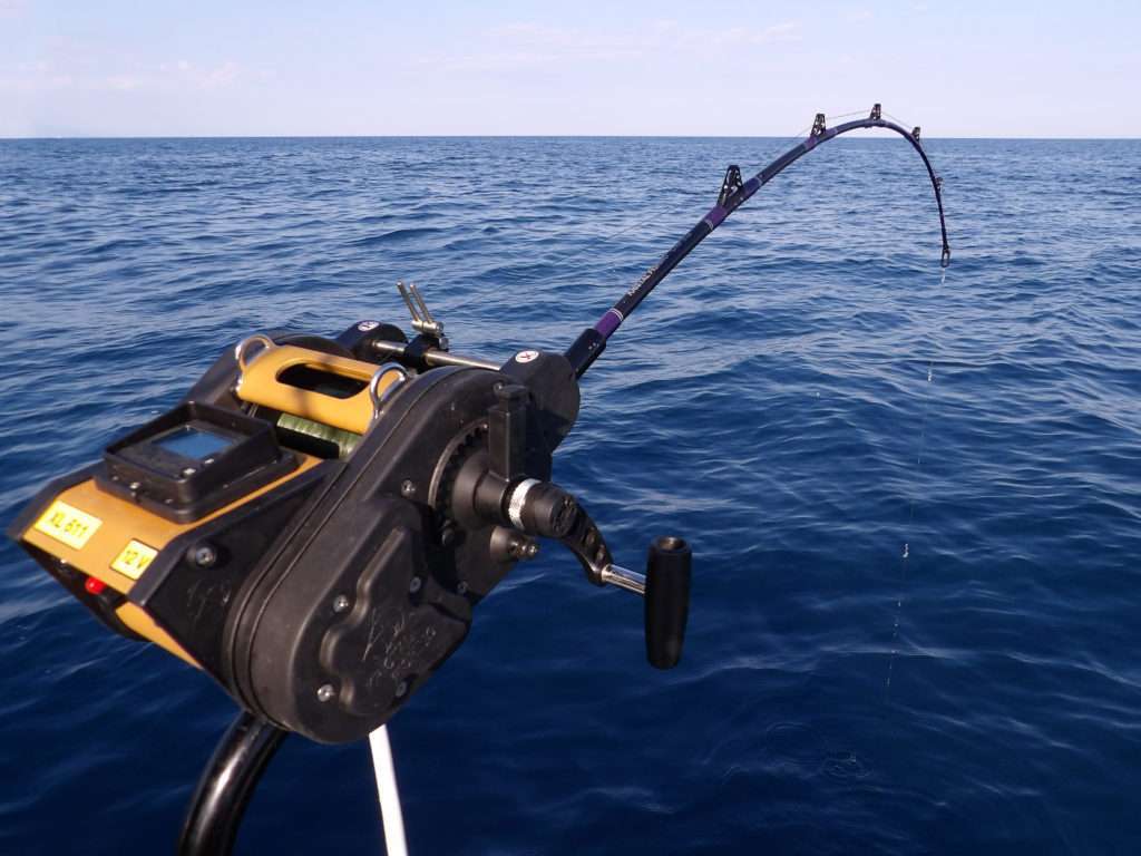 Le moulinet XL611 Kristal Fishing en action !