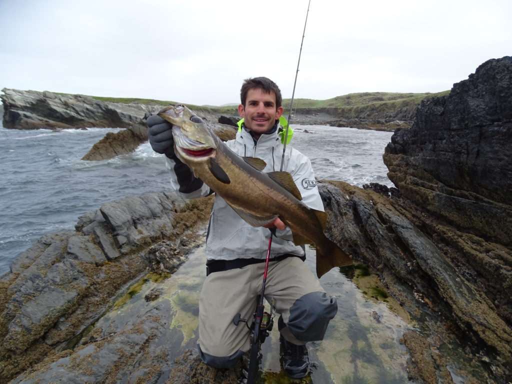 Beau lieu pris en shore jigging par Etienne avec un Métal Spot