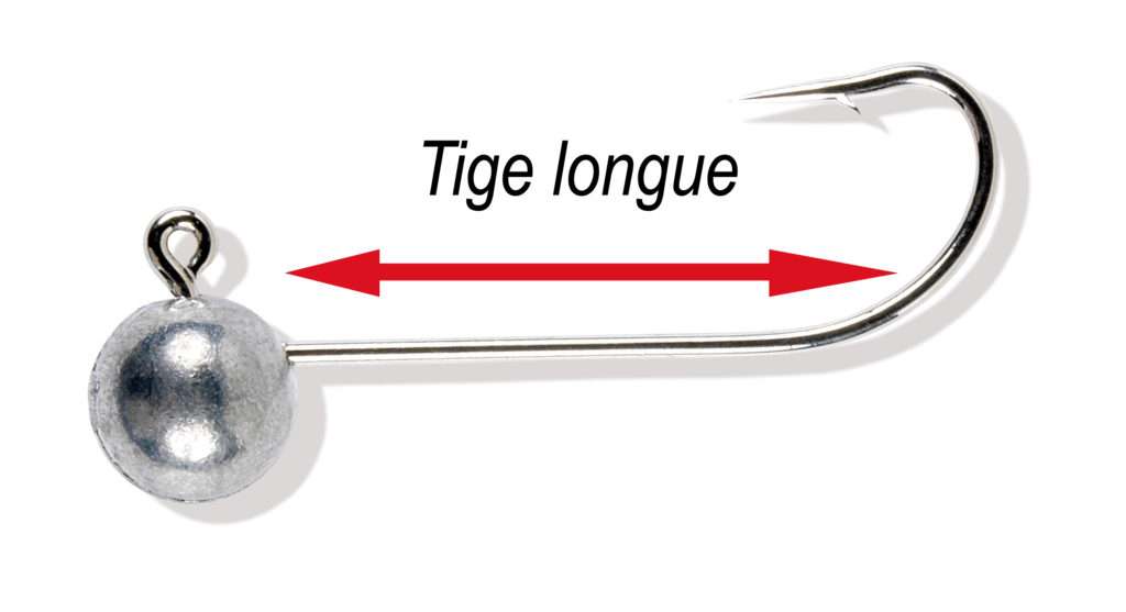 Tête plombée Ronde Flashmer - Tige longue (Tête ronde pour Pêche