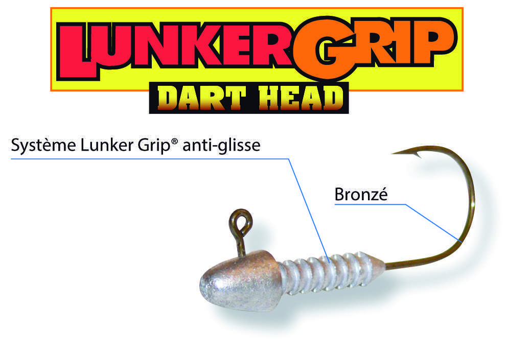 Tête dart Head Lunker City 