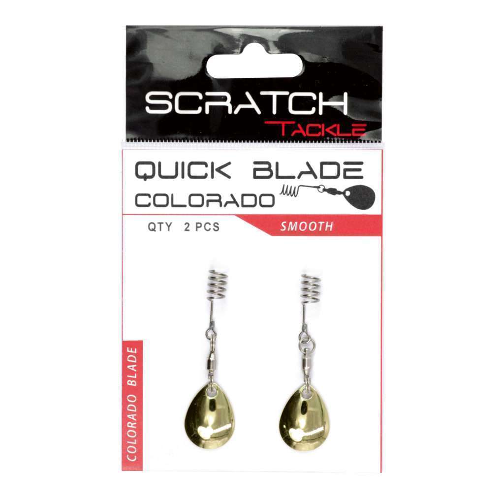 Quick Blade Colorado coloris silver Scratch Tackle