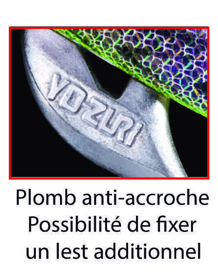 Plombée anti-accroches