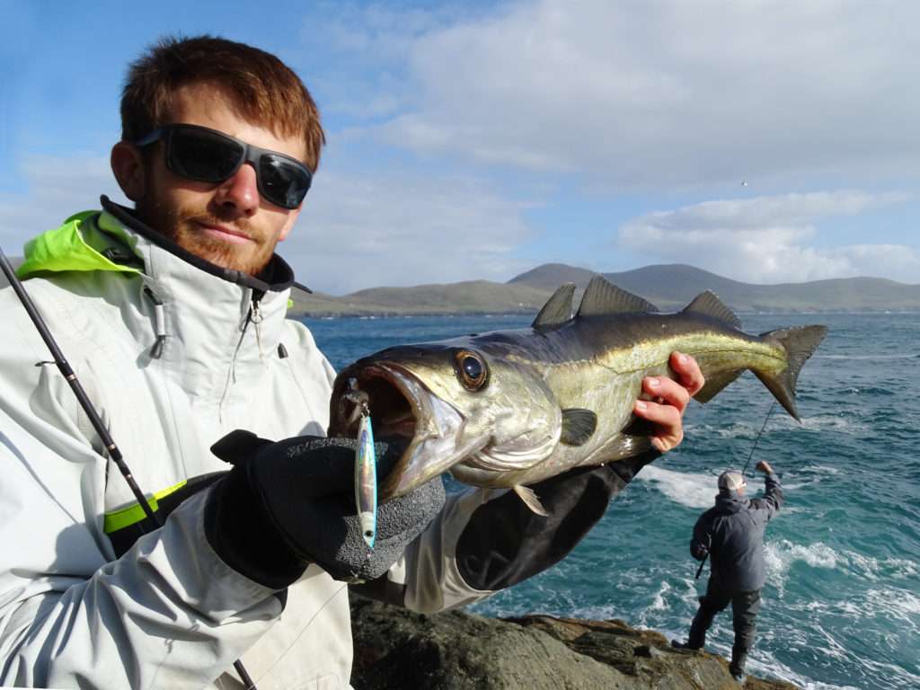 Beau lieu pris avec une Cuiller Anchois L-Jack monté en texan avec un Slug