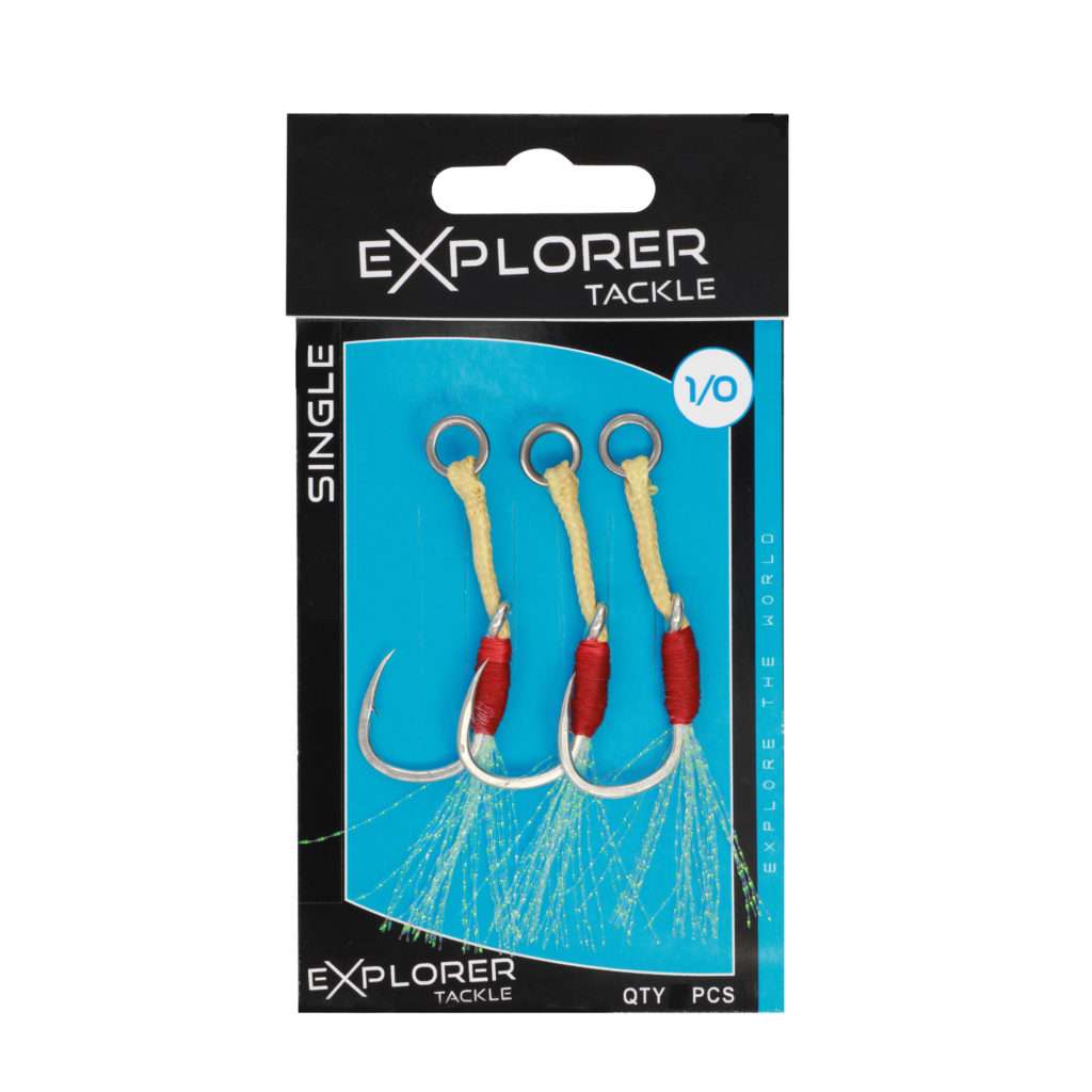 Assist hooks Single Explorer Tackle