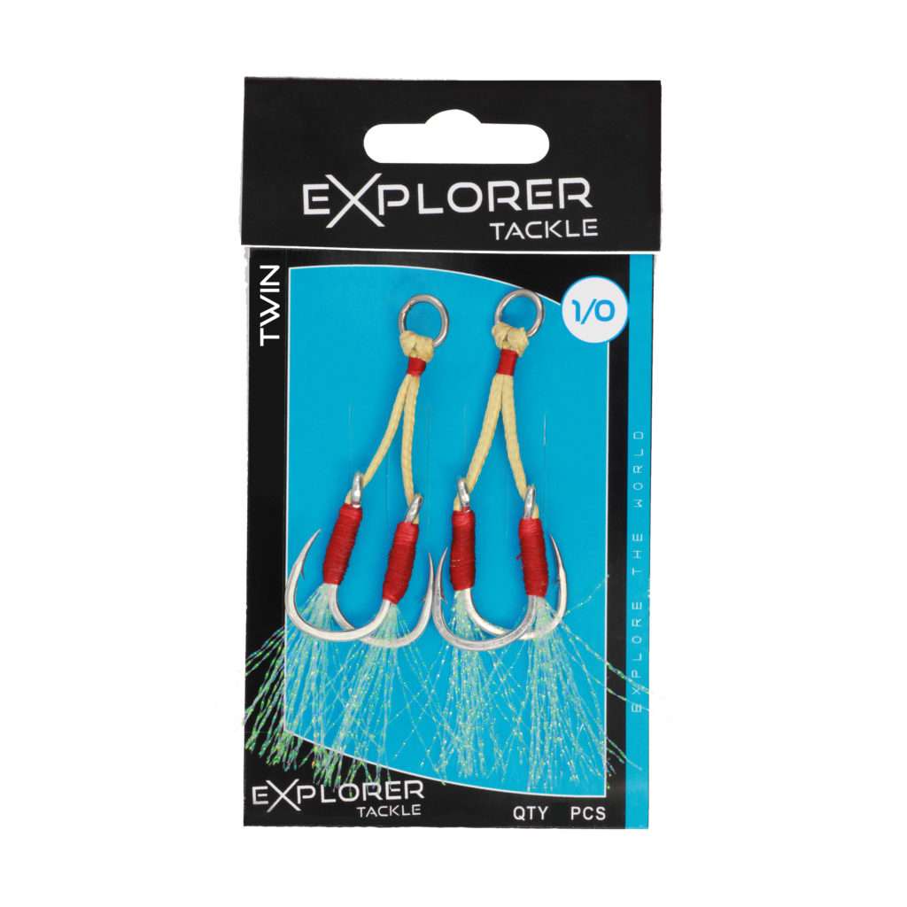 Assist hooks twin Explorer Tackle