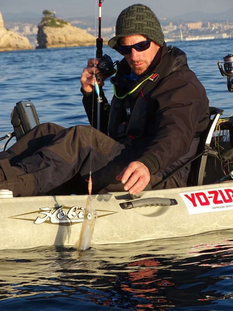 La technique du tataki permet de toucher facilement des calamars pour le fireball