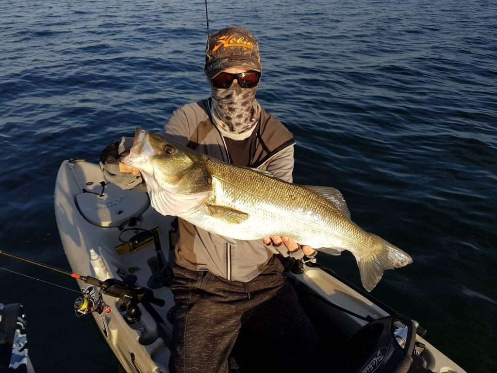 La pêche aux leurres de surface est la technique de prédilection de Paul ! 