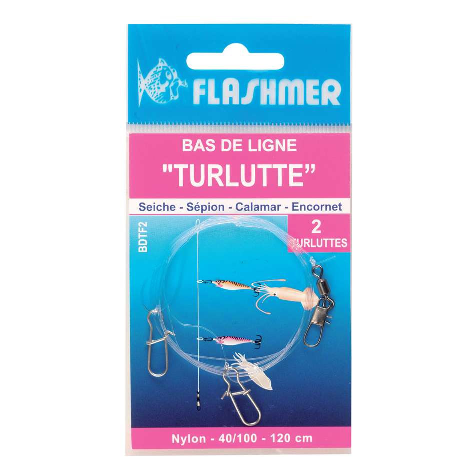 Bas de ligne 2 turluttes Flashmer