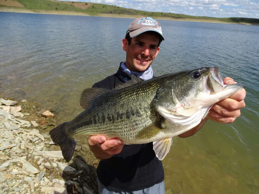 Joli black bass pris par Etienne ! 