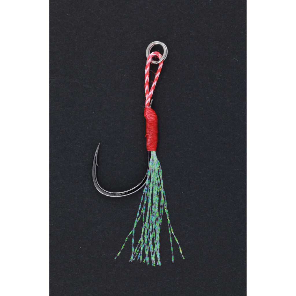 Le Meiji est équipé d’origine de l’excellent assist hook Mini Single Explorer Tackle