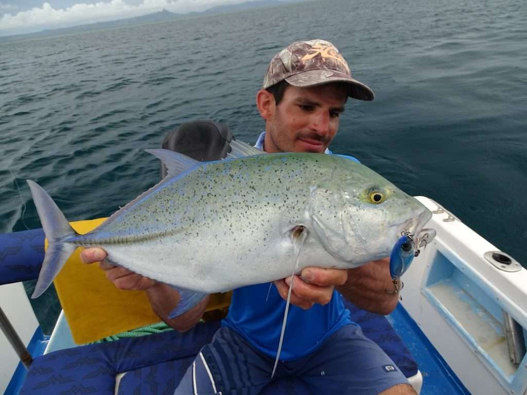 Etienne avec une bleue prise au 3DB pencil 125 mm