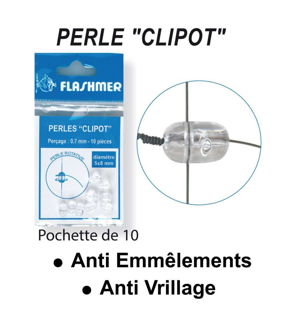 Perle clipot Flashmer