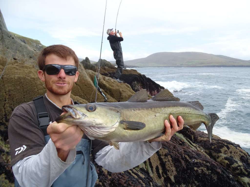 Beau lieu pris en shore jigging par Colin !