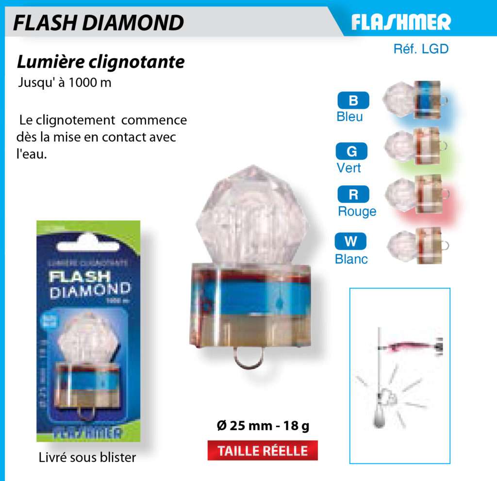 Lampe Flash Diamond Flashmer