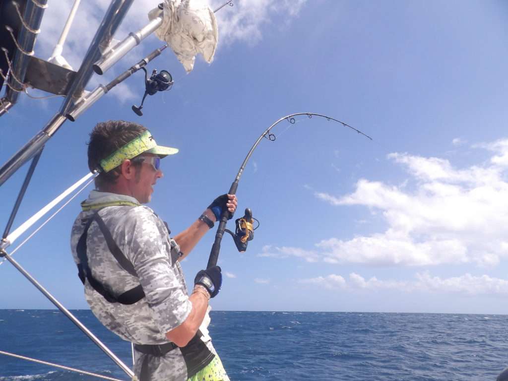 Gros combat en pêche exotique !