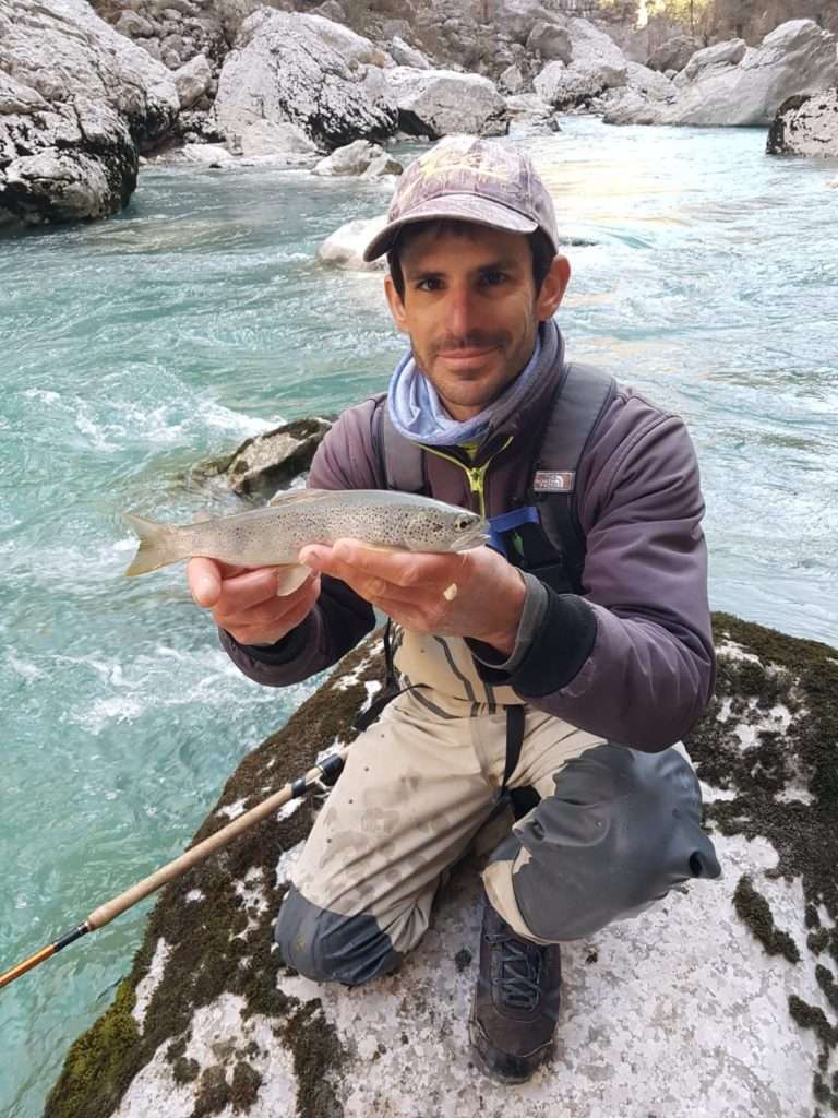 Le nylon est recommandé pour pêcher la truite au toc !