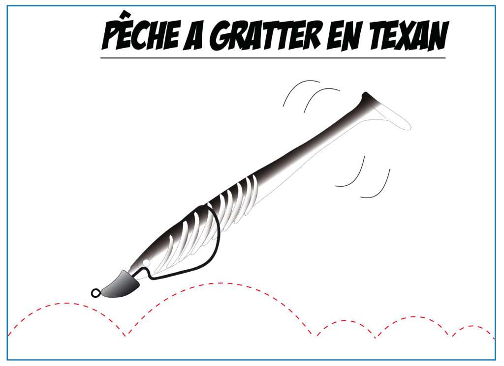 La tête Finess Nose Jig Head Scratch Tackle est parfaite pour pêcher à gratter dans les milieux encombrés