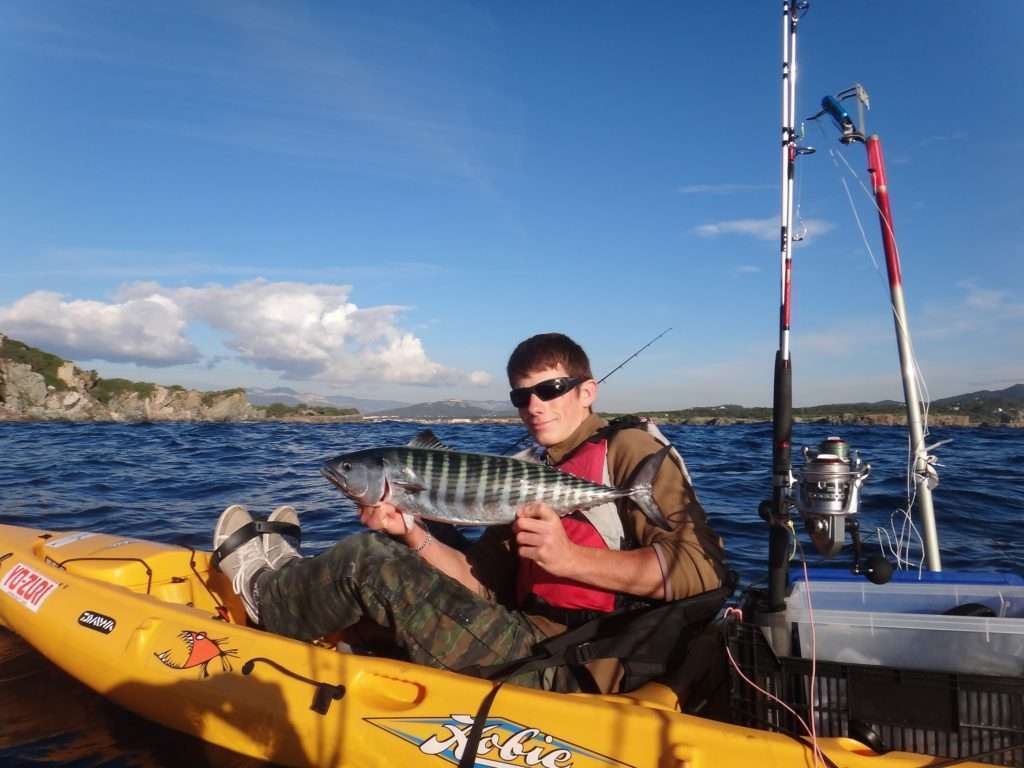 Belle pélamide prise au Crystal Minnow DD par Colin !