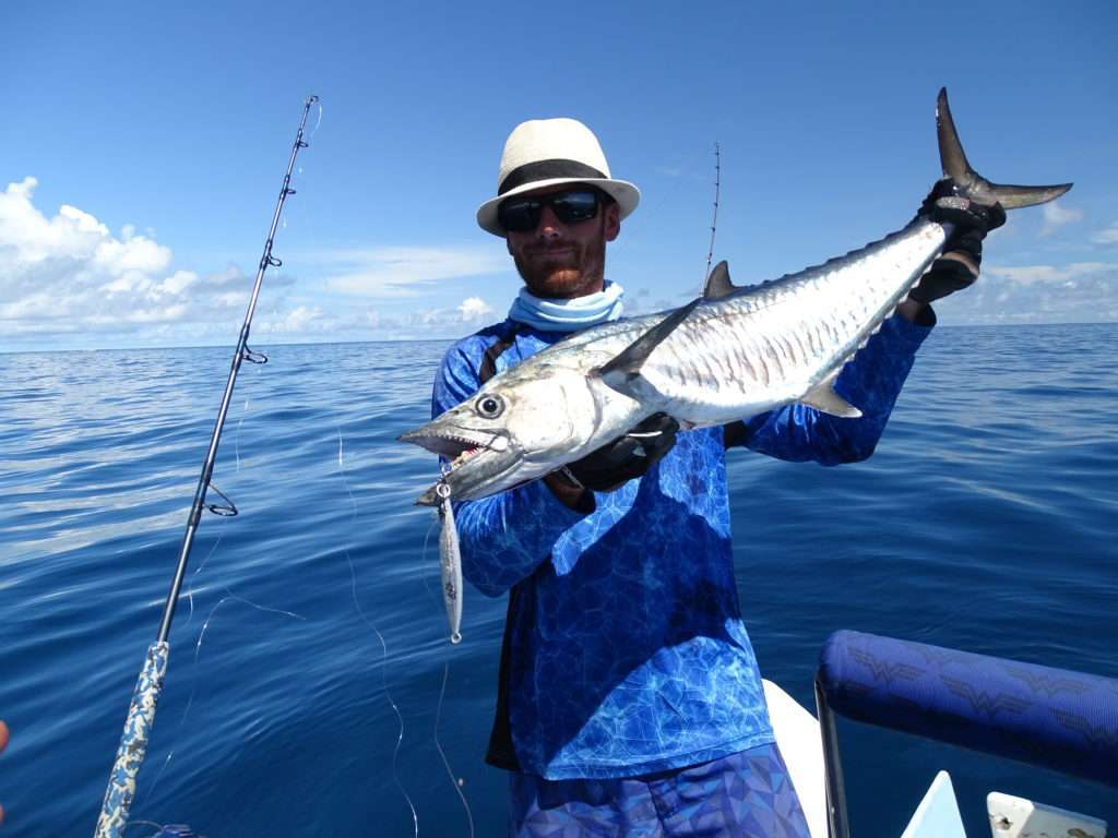 La gueule aux dents tranchantes d’un wahoo est très dangereuse ! 