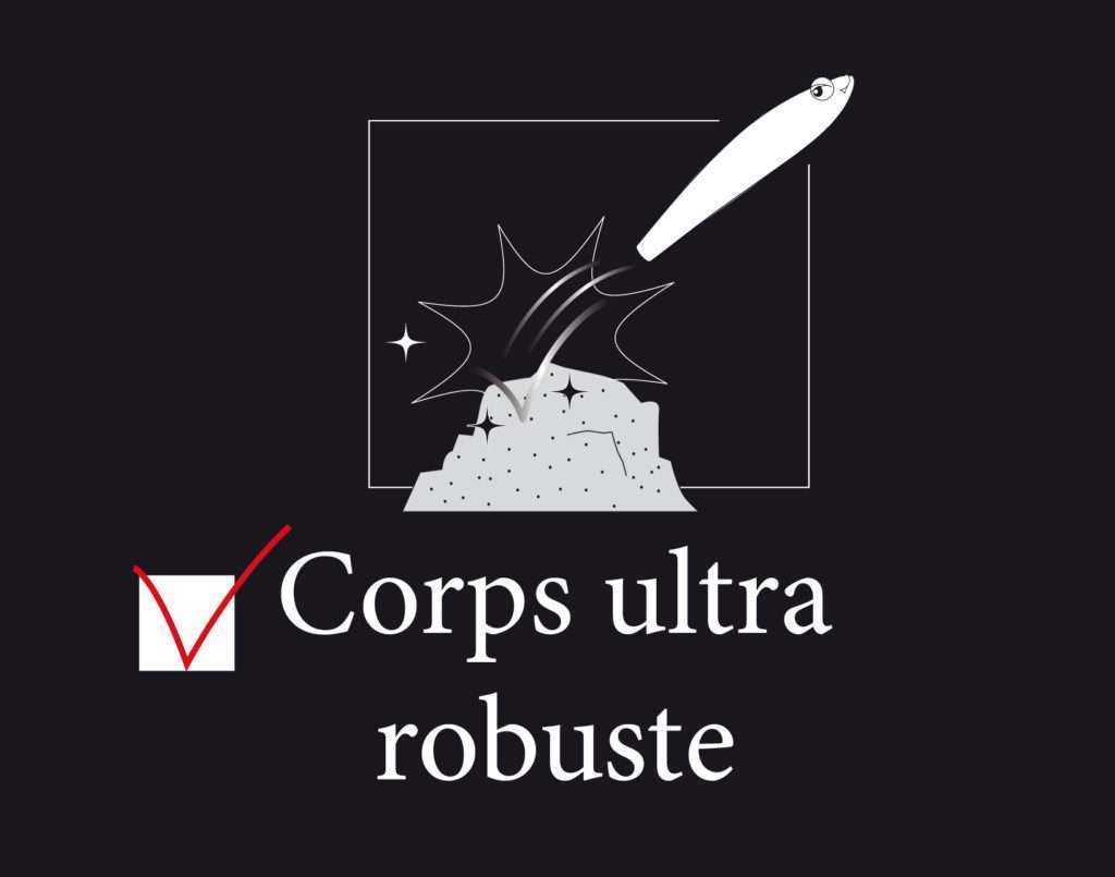 Corps ultra robuste du Bull Pop Yo-Zuri