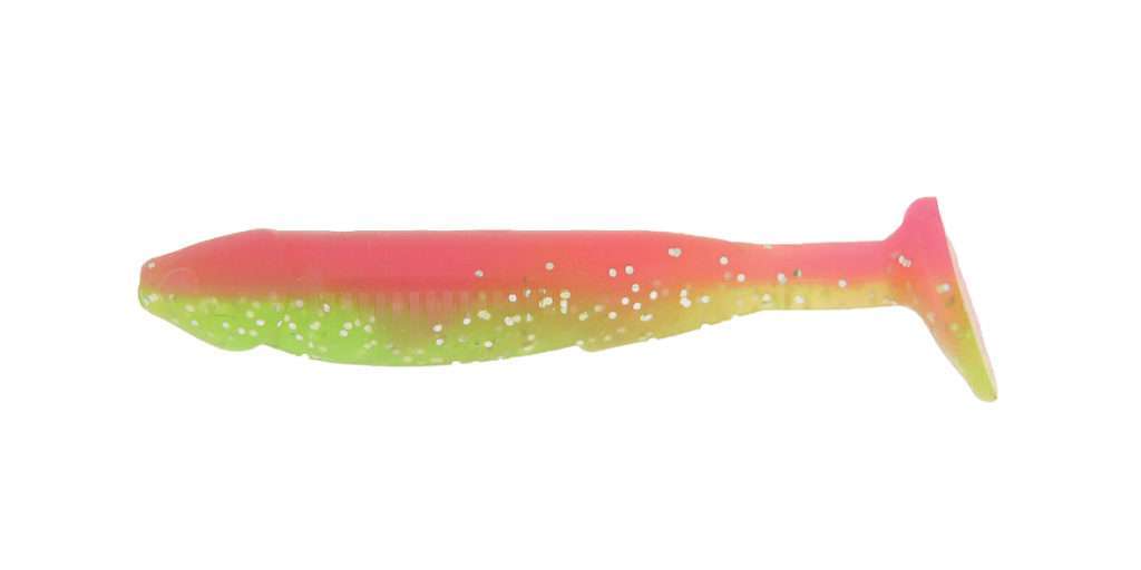 Les couleurs flashy du Crappie Dapper sont idéales pour du rockfishing !