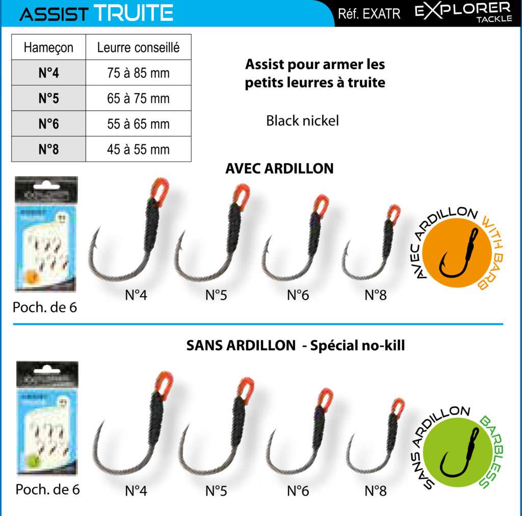 L’Assist Truite Explorer Tackle : spécial no-kill ! 