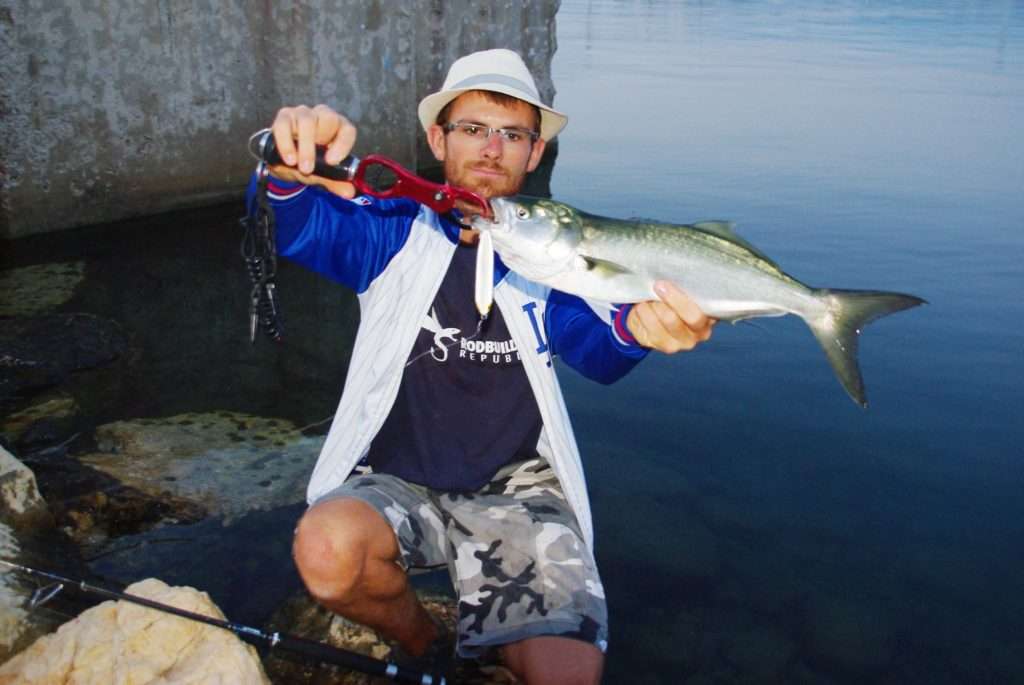 Colin pêche régulièrement le tassergal