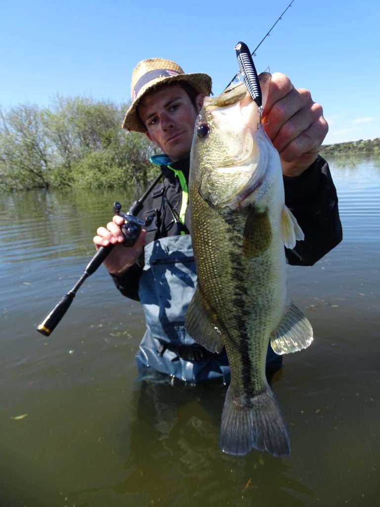 Colin a fait ce jour là des dizaines de bass au Puppy 