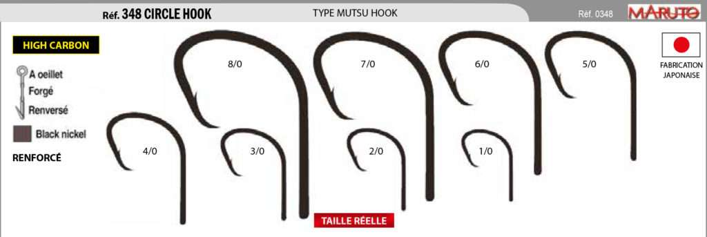 Circle hook 347 Maruto