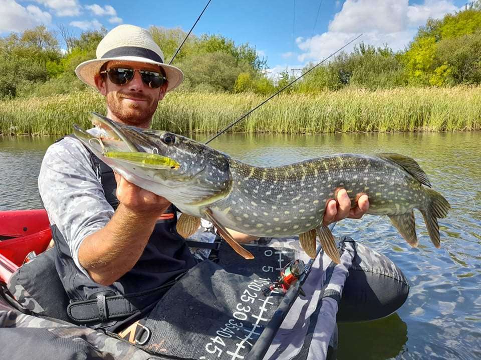 Magnifique brochet pris par Colin avec un 3D Inshore Twitchbait !