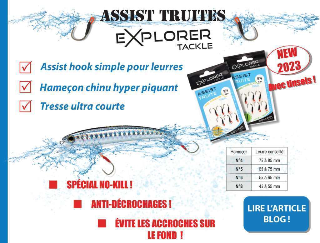 Assist Truite Explorer Tackle : un maximum d’avantages ! 