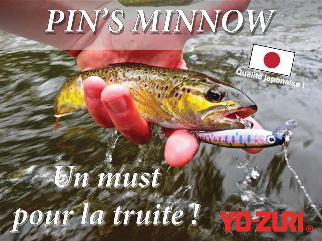Pin’s Minnow floating Yo-Zuri : LA référence pour la truite ! 