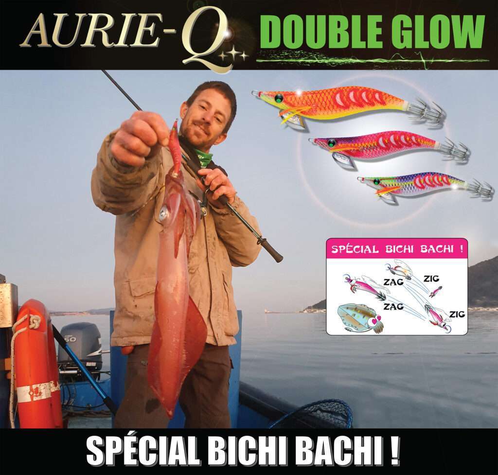 L’Aurie-Q Search Double Glow Yo-Zuri est parfaite pour la technique du bichi bachi ! 