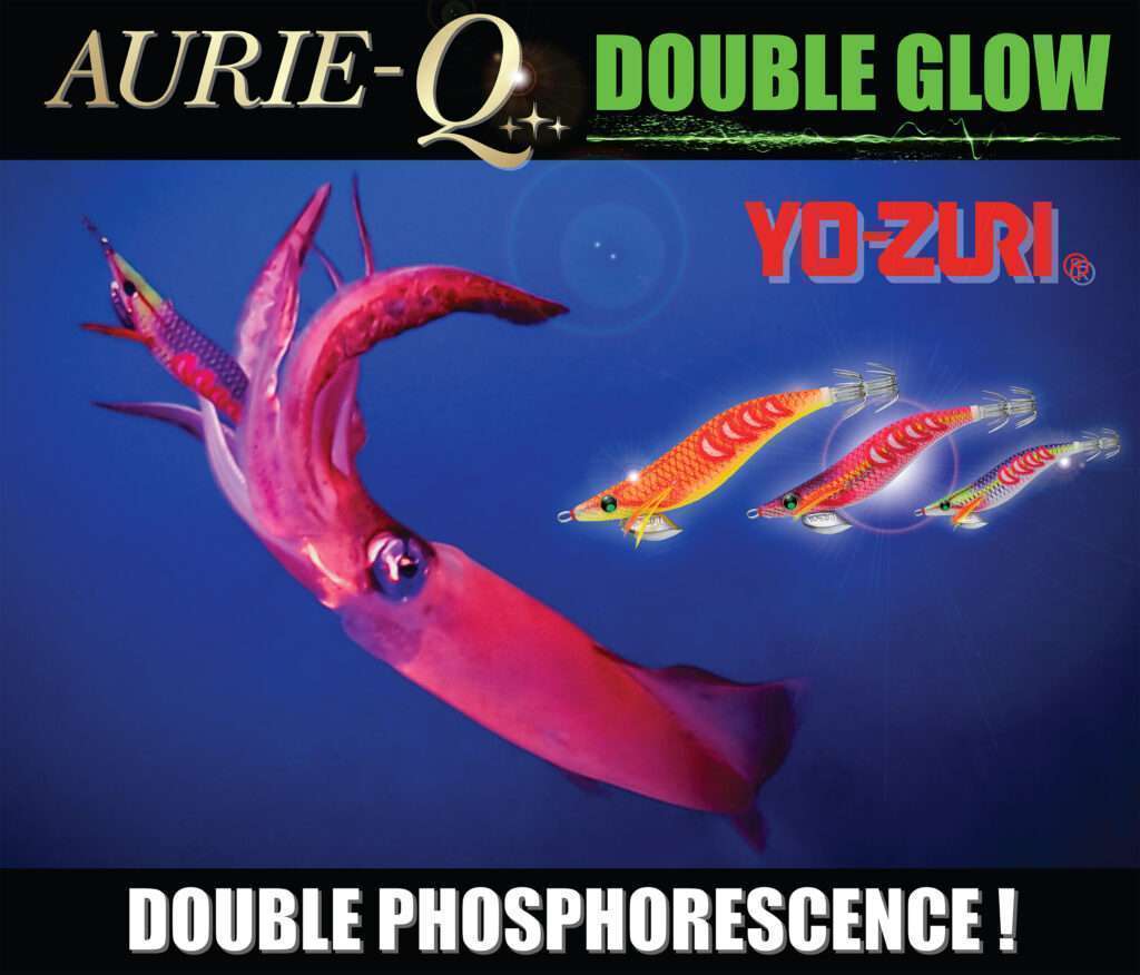 L’Aurie-Q Search Double Glow Yo-Zuri émet une double phosphorescence dans deux lon-gueurs d’ondes différentes