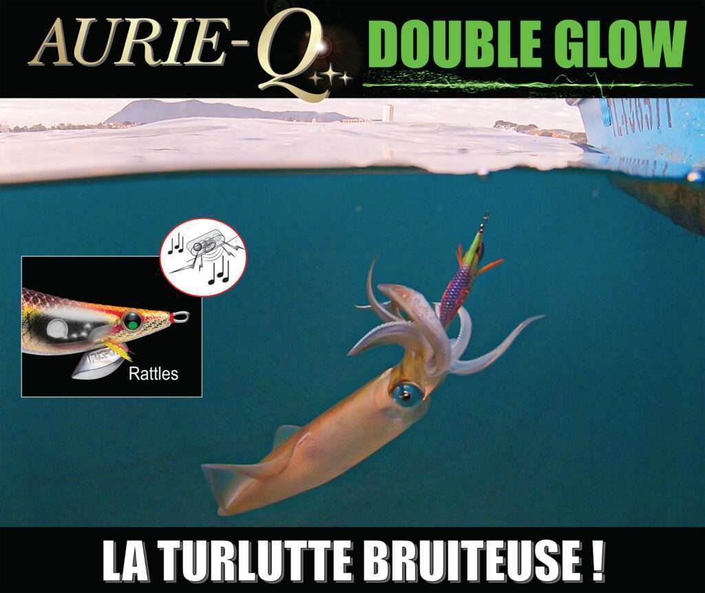 L’Aurie-Q Search Double Glow Yo-Zuri possède des billes bruiteuses