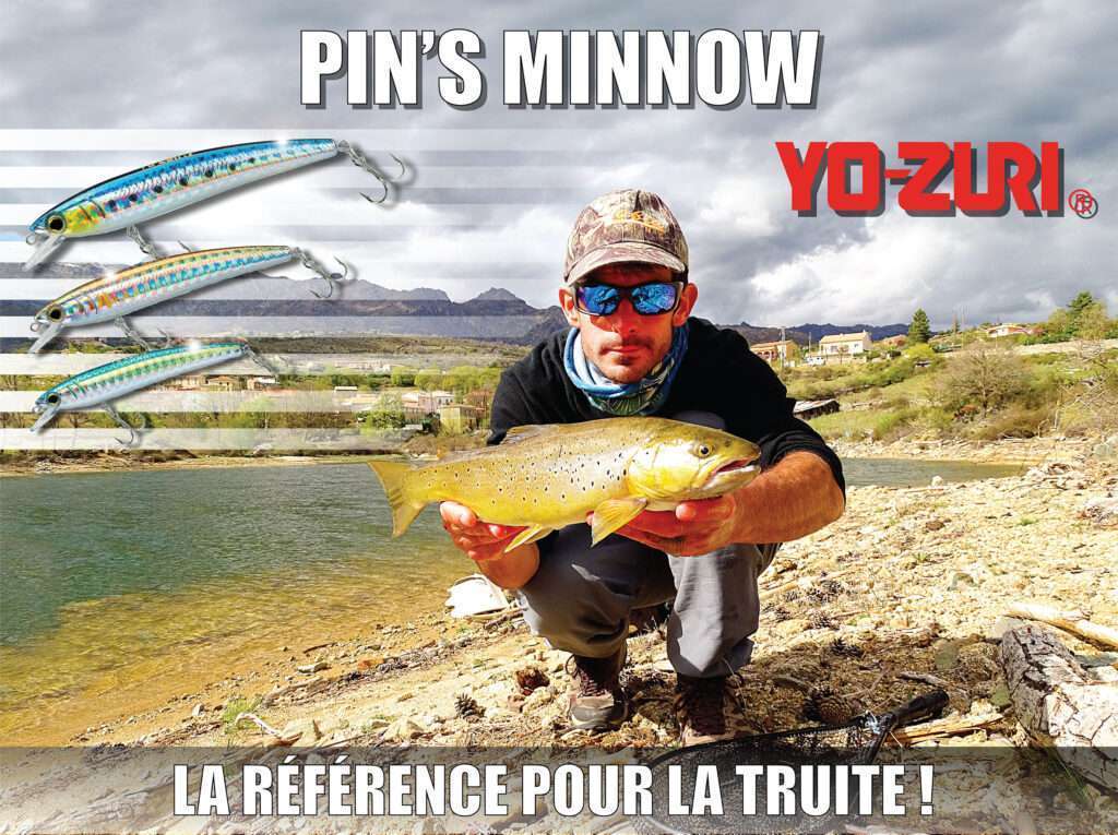 Pin’s Minnow Yo-Zuri : La référence pour la truite !