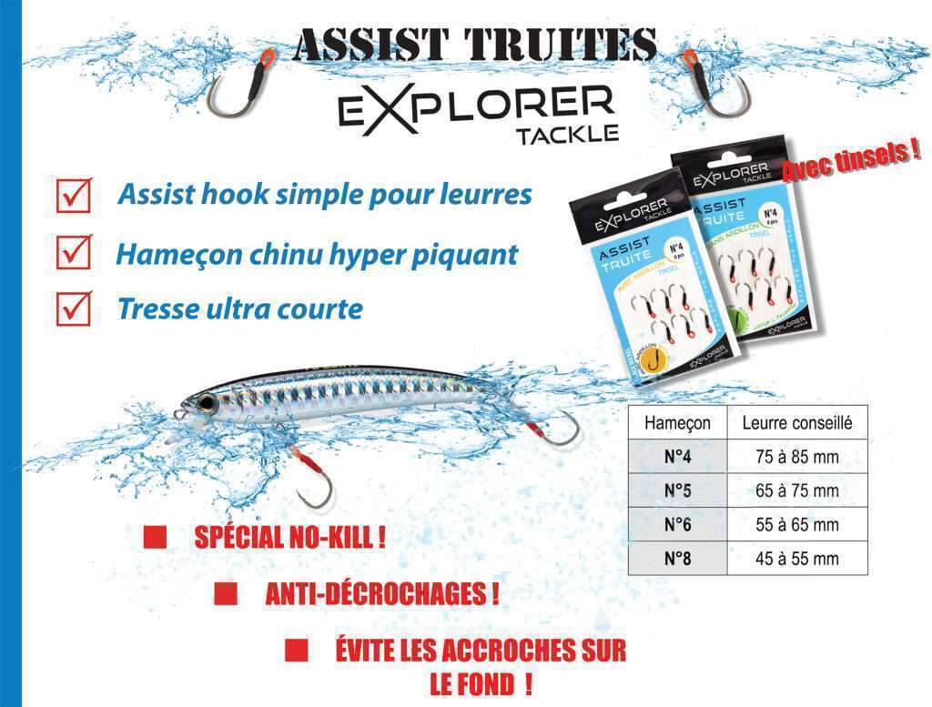 Assist Truite Explorer Tackle