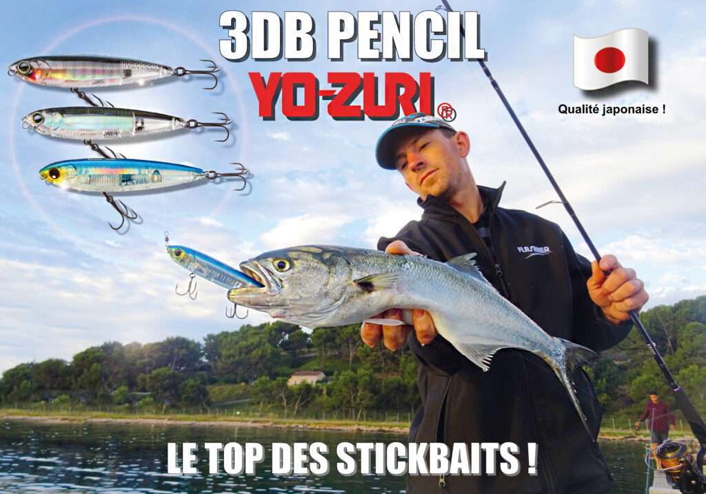 Beau tassergal pris par Vincent au 3DB Pencil 125 Yo-Zuri